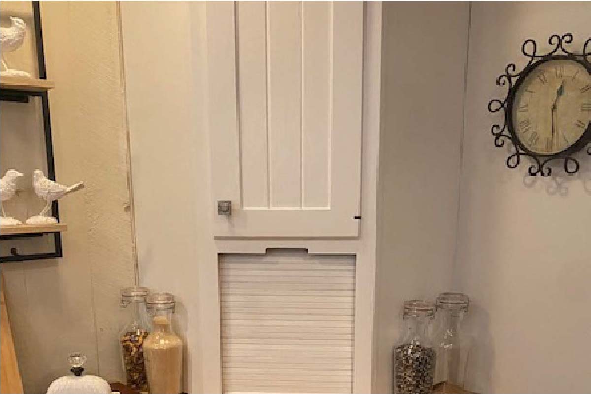 After cupboard picture